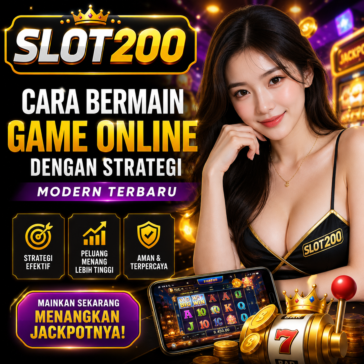 SLOT200 » Cara Bermain Game Online dengan Strategi Modern Terbaru by Hey siriusly